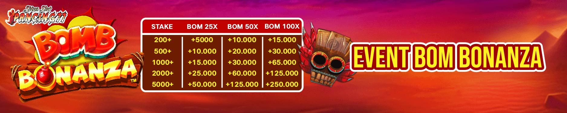 EVENT BOM BONANZA